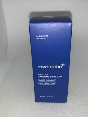 Medicube One Day Exosome Shot 2000 – NIB Sealed 30ml